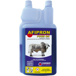  Afipron Pour On 1L, Antiparasitario Externo Interno Uso Topico, Farbio 207.627119 Afipron Pour On 1L, Antiparasitario Externo I
