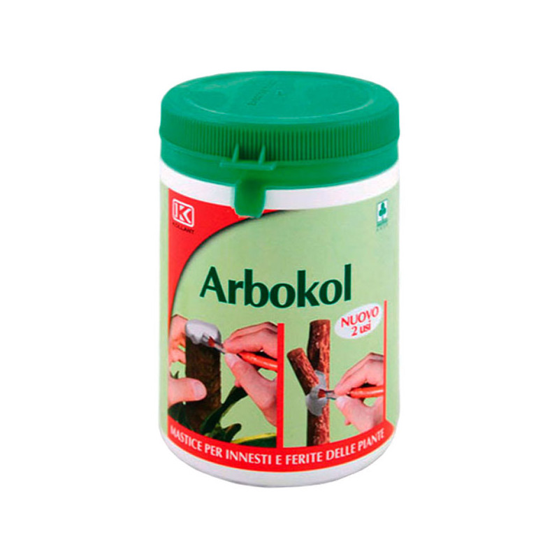  Arbokol 1Kg, Pasta Cicatrizante Injertos  49.152542 Arbokol 1L, Pasta Cicatrizante Injertos
ARBOKOL es una pasta pronta para us