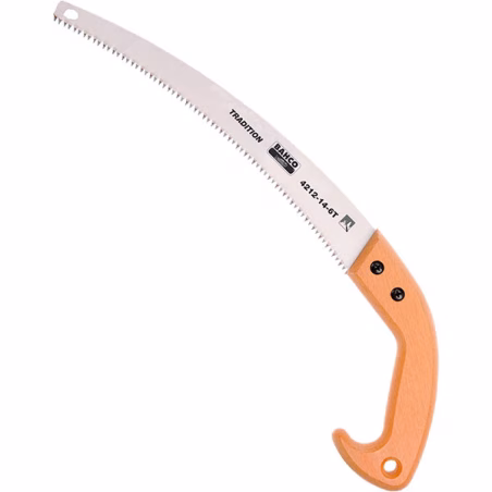 Serrucho de Poda Curvo Mango Madera 14" 360mm 4212-14-6T BAHCO BAHCO-Serrucho de Poda Curvo Mango Madera 14" 360mm 4212-14-6T BA