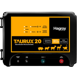  KIT Cerco Electrico Ganadero 20KM Electrificador Energizador a Bateria Hagroy KIT-TAURUX-20K 1368 KIT Cerco Electrico Ganadero 