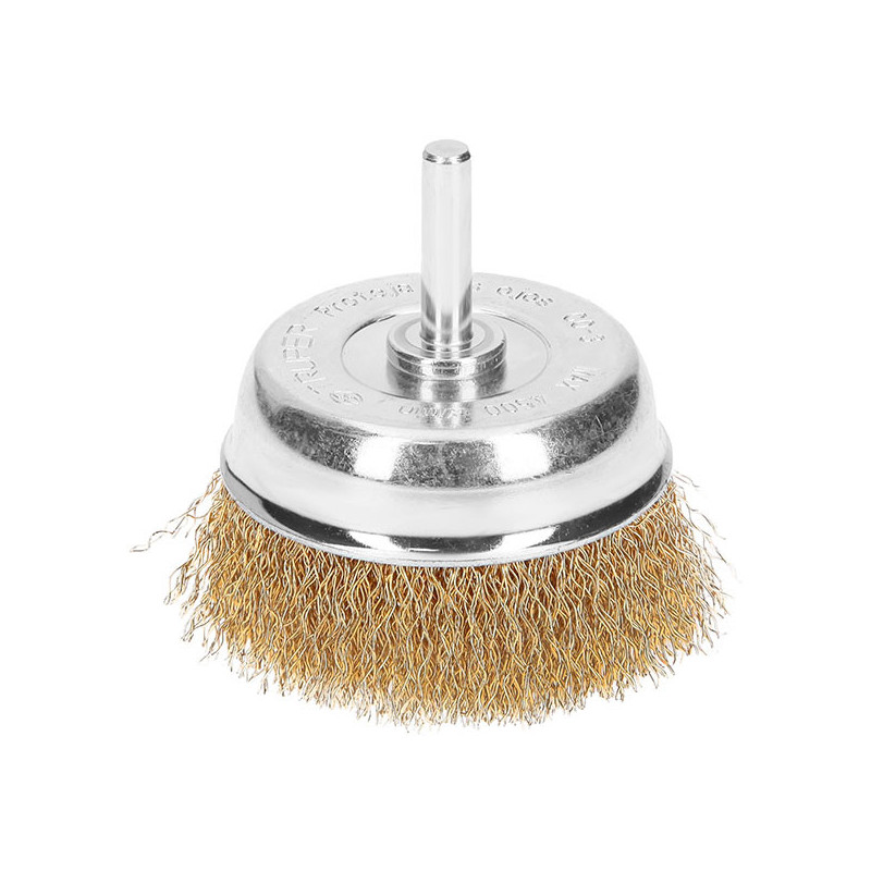  Escobillas Tipo Copa 2 3/4" Alambre Grueso Z1/4" Truper 11572 7.457627 Escobilla Tipo Copa, Alambre Grueso 2 3/4" Z1/4", CO-3 1