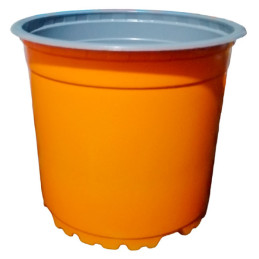  Macetas de Plastico 13 x 10.2cm Termoformadas Anaranjado, VCG 13 1.271186 Macetas de Plastico 13 x 10.2cm Termoformadas Anaranj
