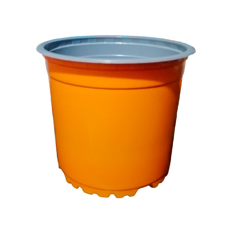  Macetas de Plastico 13 x 10.2cm Termoformadas Anaranjado, VCG 13 1.271186 Macetas de Plastico 13 x 10.2cm Termoformadas Anaranj