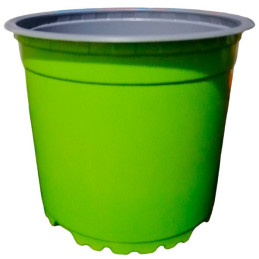  Macetas de Plastico 13 x 10.2cm Termoformadas, Verde, VCG 13 1.271186 Macetas de Plastico 13 x 10.2cm Termoformadas, Verde, VCG