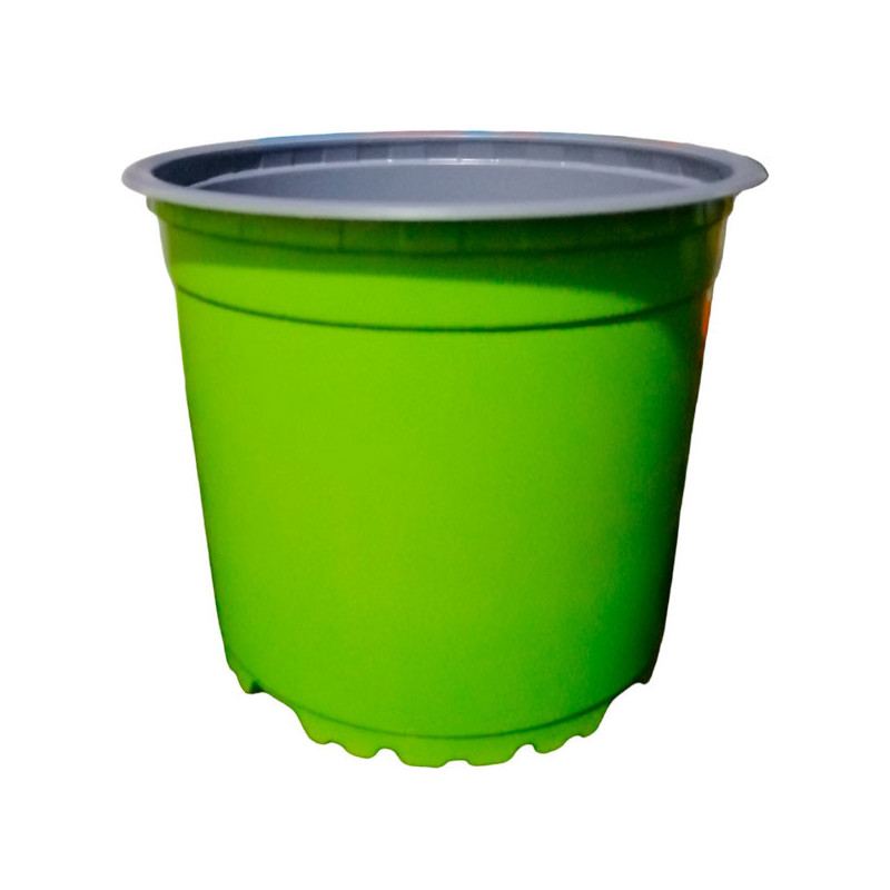  Macetas de Plastico 13 x 10.2cm Termoformadas, Verde, VCG 13 1.271186 Macetas de Plastico 13 x 10.2cm Termoformadas, Verde, VCG