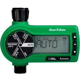 Programador de Riego Automatico Profesional grifo 3/4 a bateria, Alto Flujo Baja Presion, 1ZEHTMR Rain Bird 231.999999 Programa