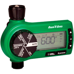 Programador de Riego Automatico Profesional grifo 3/4 a bateria, Alto Flujo Baja Presion, 1ZEHTMR Rain Bird 231.999999 Programa  Programador de Riego Automatico Profesional grifo 3/4 a bateria, Alto Flujo Baja Presion, 1ZEHTMR Rain Bird 231.999999 Programa
