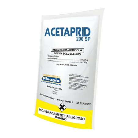  Acetaprid 200 SP 1Kg cja, Acetamiprid, Insecticida de amplio espectro, 25778 SAFP 117.79661 Acetaprid 200 SP 1Kg cja, Acetamipr