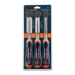  Juego de Formones 3 Piezas x100mm ComfortGrip, Truper 17759 31.355932 Alicate universal aislado 9" 1000v Electricista Comfort G