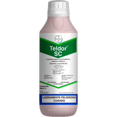  Teldor SC 1L, Fenhexamid Fungicida Preventivo Control Botrytis, Bayer 304.237288 Teldor SC 1L, Fenhexamid Fungicida Preventivo 