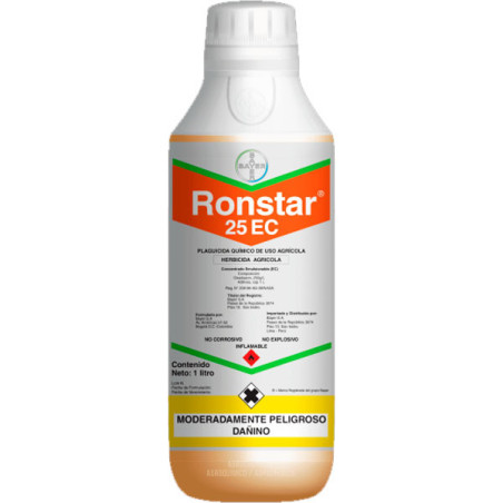  Ronstar 1L, Oxadiazon Herbicida Pre-emergente Selectivo, Bayer 184 Ronstar 1L, Oxadiazon Herbicida Pre-emergente Selectivo, Bay