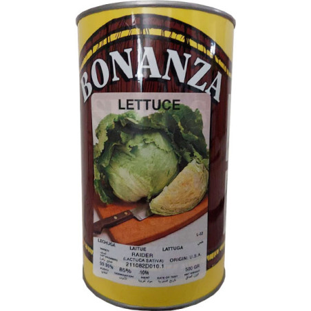  Lechuga Raider 500gr, Semillas de Lechuga Crespa Variedad, Bonanza 193.220339 Lechuga Raider 500gr, Semillas de Lechuga Crespa 