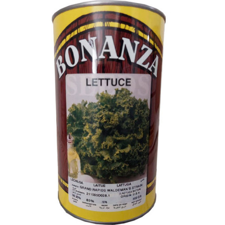  Lechuga Grand Rapids Waldmans Strain 100gr, Semillas de Lechuga Crespa Variedad, Bonanza 38.983051 Lechuga Grand Rapids Waldman