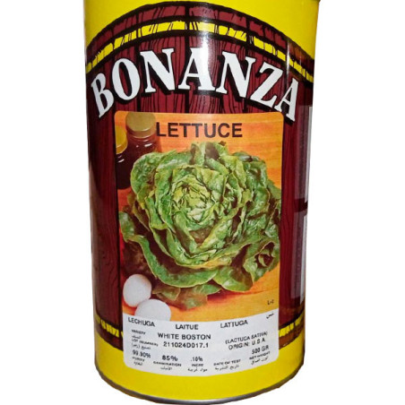  Lechuga White Boston 500gr, Semillas de Lechuga Seda Mantecosa Variedad, Bonanza 180 Lechuga White Boston 500gr, Semillas de Le