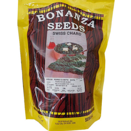 Acelga Fordhook Giant 500gr, Semillas de Acelga Variedad, Bonanza 63.559322 Acelga Fordhook Giant 500gr, Semillas de Acelga Var