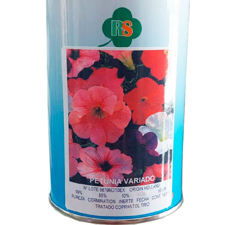  Semilla Petunia Variado 50gr, Flores Maceta, Royal Seeds 188.983051 Semilla Petunia Variado 50gr, Flores Maceta, Royal Seeds
Va