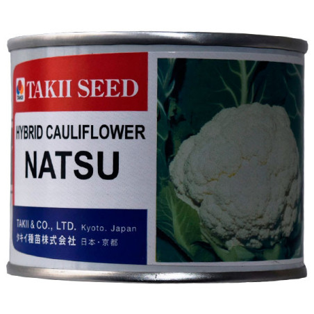  Coliflor Natsu 10000Semillas, Semillas de Coliflor Hibrido F1, Takii 400.847458 Coliflor Natsu 10000Semillas, Semillas de Colif