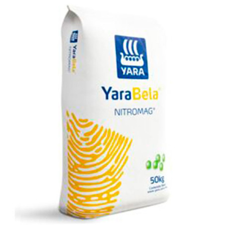  YaraBela Nitromag 50Kg, Fertilizante Agricola Nitrogenado Calcio Magnesio, Yara 94.915254 YaraBela Nitromag 50Kg, Fertilizante 