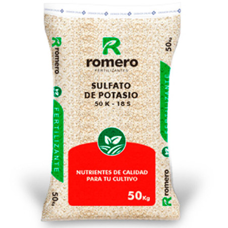  Sulfato de Potasio 50Kg, Fertilizante Agricola Granulado Potasico Azufre, Romero 190.677966 Sulfato de Potasio 50Kg, Fertilizan