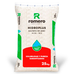  Sulfato de Zinc Heptahidratado 25Kg, Fertilizante Agricola Cristalizado Soluble, Romero 112.711864 Sulfato de Zinc Heptahidrata