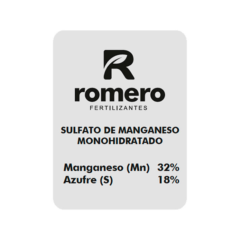  Sulfato de Magnesio Monohidratado 25Kg, Fertilizante Agricola Cristalizado Soluble, Romero 112.711864 Sulfato de Magnesio Monoh