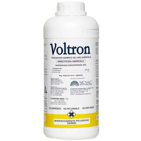 Voltron 1L Frasco Cajax12, Chlorfenapyr Insecticida Accion Contacto Ingestion, SICompany 1633.898305 Voltron 1L Frasco Cajax12,