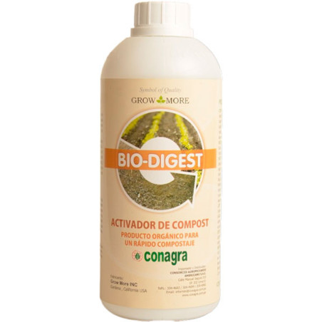  Bio Digest 500gr, Activador de Compost Mezcla Bacterias Enzimas Descomposicion Materia Organica, Conagra 28.813559 Bio Digest 5
