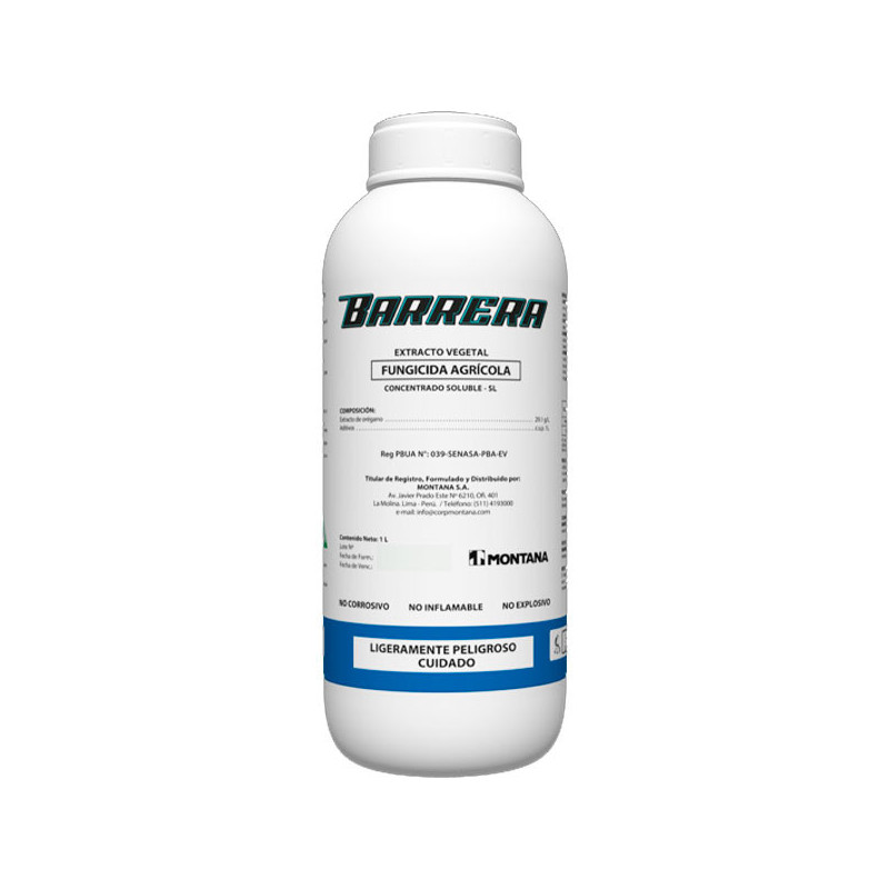  Barrera 1L, Extracto de Oregano Fungicida Agricola Sistemico, Montana 88.135593 Barrera 1L, Extracto de Oregano Fungicida Agric