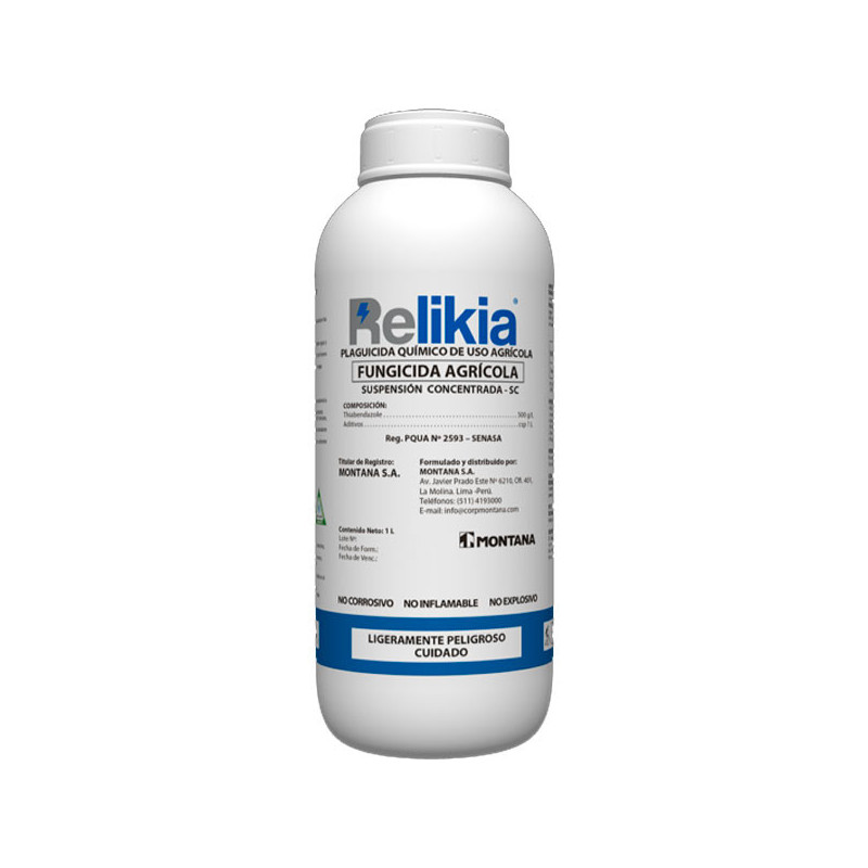  Relikia 1L, Thiabendazole Fungicida Agricola Sistemico Accion Protectora Curativo, Montana 338 Relikia 1L, Thiabendazole Fungic