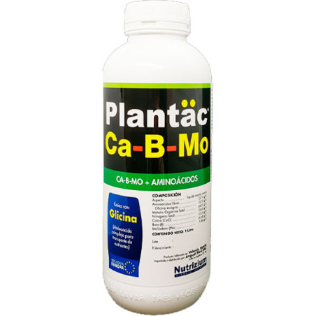  Plantac Ca-B-Mo 1L Frasco Cajax12, Aminoacidos Calcio Boro Molibdeno Fertilizante Foliar, Avgust 346 Plantac Ca-B-Mo 1L Frasco 