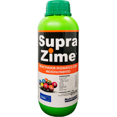  SupraZime 1L Frasco Cajax12, Bioactivador Enzimatico Micronutrientes, Avgust 745.762712 SupraZime 1L Frasco Cajax12, Bioactivad
