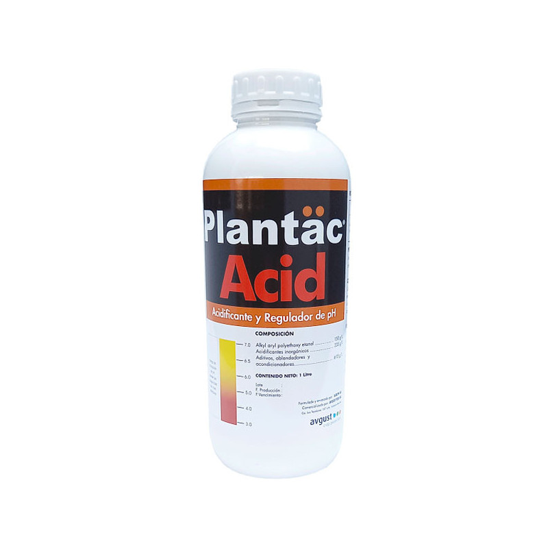  Plantac Acid 1L Frasco Cajax12, Acondicionador de agua, Avgust 212.711864 Plantac Acid 1L Frasco Cajax12, Acondicionador de agu