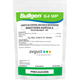  Bullgen 1Kg Sobre Cajax12, Bacillus thuringiensis var. Kurstaki Insecticida Agricola Biologico Ingestion, Avgust 533.050847 Bul