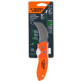  Cuchillo abatible para Linoleo 7" Alfombras, Truper 12725 20.338983 Cuchillo abatible para Linoleo 7" Alfombras, Truper 12725
H