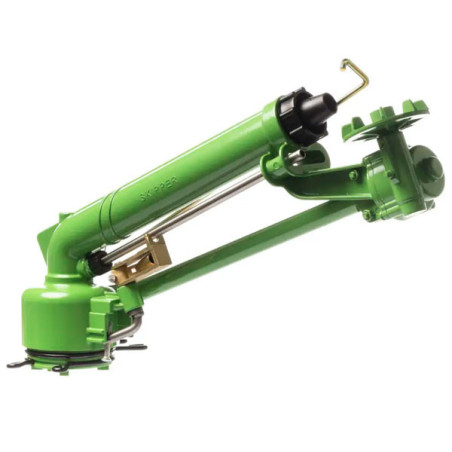 Aspersor Tipo Cañon Sime Skipper Turbina 1 1/2" Alcance Radio 24 a 41 Metros Riego Circular y Sectorial 2-5 Bar Sime-Aspersor Ti