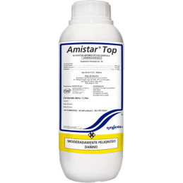  Amistar Top 1L, Azoxystrobin+Difenoconazole Fungicida Agricola Sistemico Preventivo Curativo, Syngenta 315.254237 Amistar Top 1