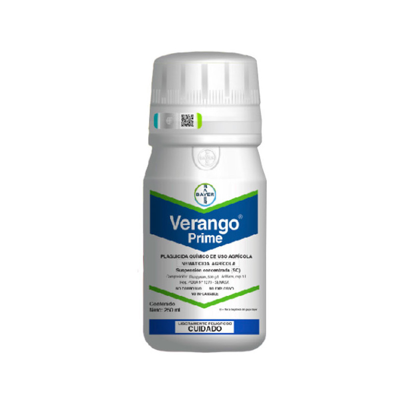  Verango Prime 250ml, Fluopyram 500 g/L, Nematicida Accion sistemico, Bayer 216.949153 Verango Prime 250ml, Fluopyram 500 g/L, N
