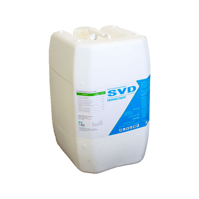  SVD 20L, Desinfectante Amplio Espectro Uso Avicolas Porcicolas Ganaderas Vehiculos Transporte, Mirius 444.067797 SVD 20L, Desin