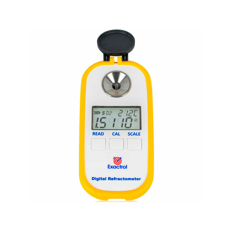  Refractometro Digital Portatil Medidor Escala Brix Contenido Azucar, DR102 1593 Refractometro Digital Portatil Medidor Escala B