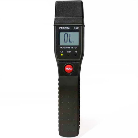 Medidor de Humedad Para Madera Portatil, TECPEL TMM-590 ARTEC-Medidor de Humedad Para Madera Portatil, TECPEL TMM-590 Es un inst