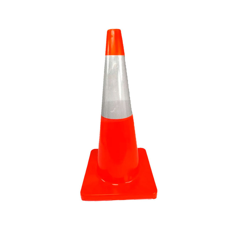  Cono PVC 70cm Con Cinta Reflejante para TraficoToolcraft TC4000 95.000001 Cono PVC 70cm Con Cinta Reflejante para TraficoToolcr