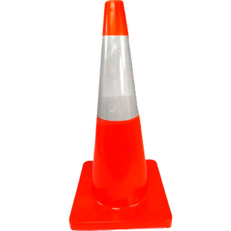  Cono PVC 70cm Con Cinta Reflejante para TraficoToolcraft TC4000 95.000001 Cono PVC 70cm Con Cinta Reflejante para TraficoToolcr