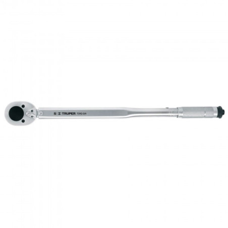  Torquimetro de Golpe, Encastre 3/4" 50-300lb 67-406Nm Largo 660mm, acero al carbono, TORQ-3/4 13547 Truper 400.847458 Torquimet
