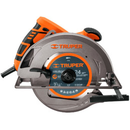  Sierra Circular Truper Profesional 1500W 5500RPM Incluye Disco 24D, SICI-7-1/4A3-2 11005 Truper 210.169492 Sierra Circular Trup