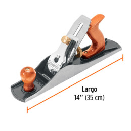  Cepillo para Carpintero Estriado Ancho de Corte 2", en Hierro Ductil, incluye 2 Cuchillas, 5C 12015 Truper 126.271186 Cepillo p