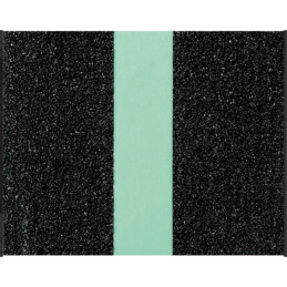  Cintas adhesivas antiderrapantes 2" x18m Negro Fotoluminiscente, Truper 101451 111.864407 Cintas adhesivas antiderrapantes 2" x