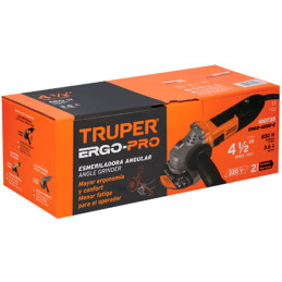  Amoladora 4-1/2 850W M14 Ergo-Pro Ergonomico, Truper 100735 102.542373 Amoladora 4-1/2 850W M14 Ergo-Pro Ergonomico, Truper 100