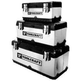  Cajas de Herramientas Set 3Piezas Metalica con Estructura de Plastico Toolcraft TC4042 311.016949 Cajas de Herramientas Set 3Pi