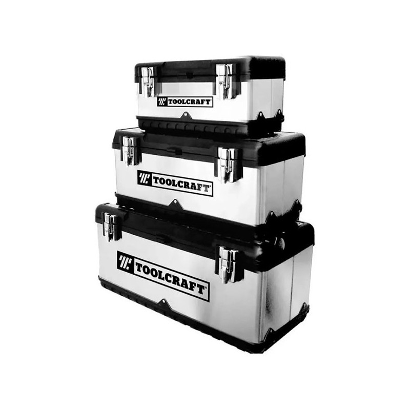 Cajas de Herramientas Set 3Piezas Metalica con Estructura de Plastico Toolcraft TC4042 311.016949 Cajas de Herramientas Set 3Pi Cajas de Herramientas Set 3Piezas Metalica con Estructura de Plastico Toolcraft TC4042 311.016949 Cajas de Herramientas Set 3Pi