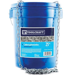  Cadena Galvanizada 1/2" Cubeta de 25KG Toolcraft TC1107 266.949153 Cadena Galvanizada 1/2" Cubeta de 25KG Toolcraft TC1107
Fabr